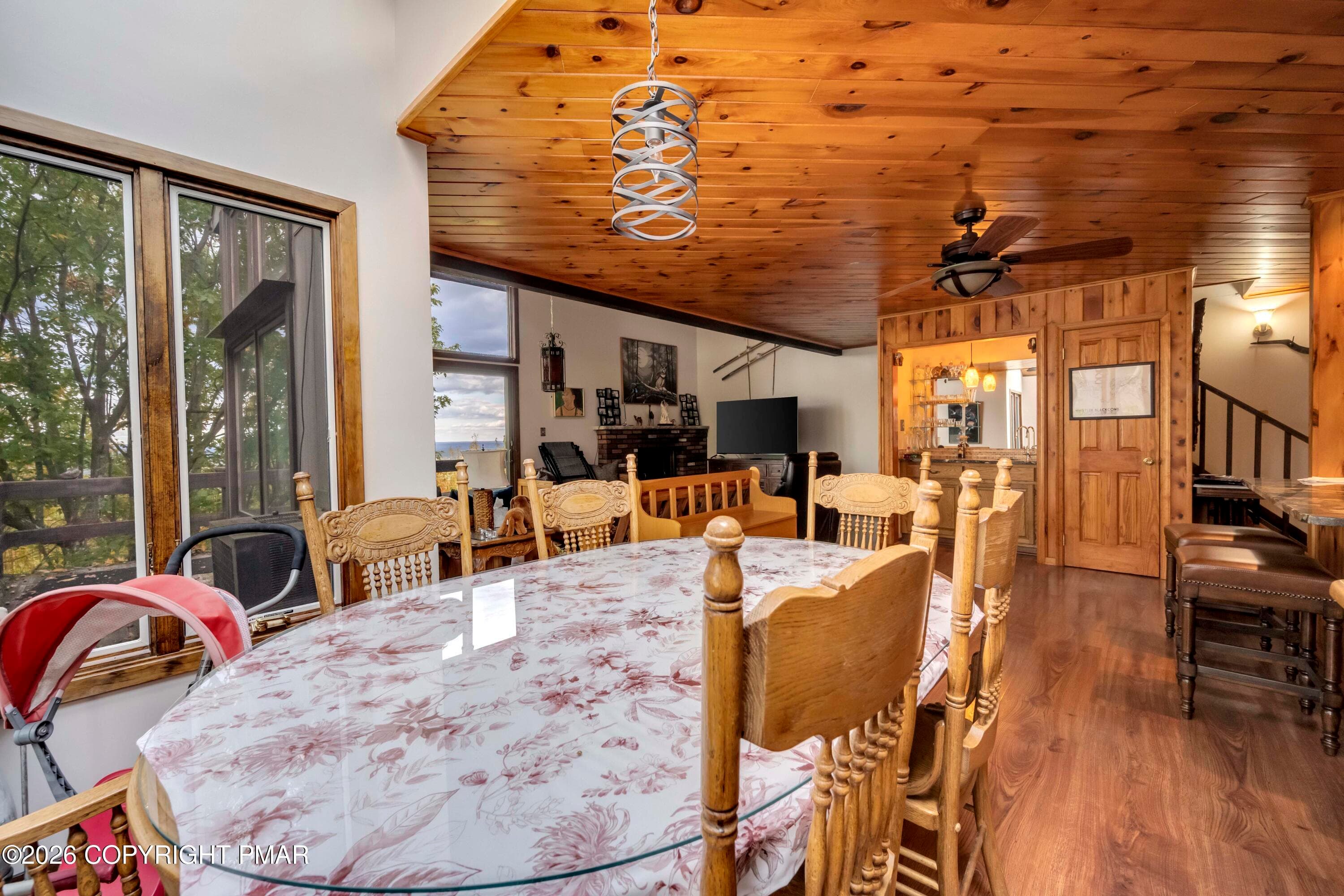 dinng area to living room - 262 Overlook Way, Tannersville, PA 18372, Tannersville
