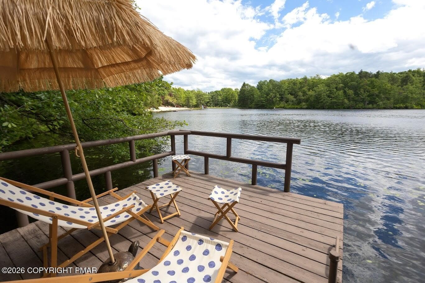 dock to beach - 322 Crescent Lake Road, Scotrun, PA 18355, Scotrun