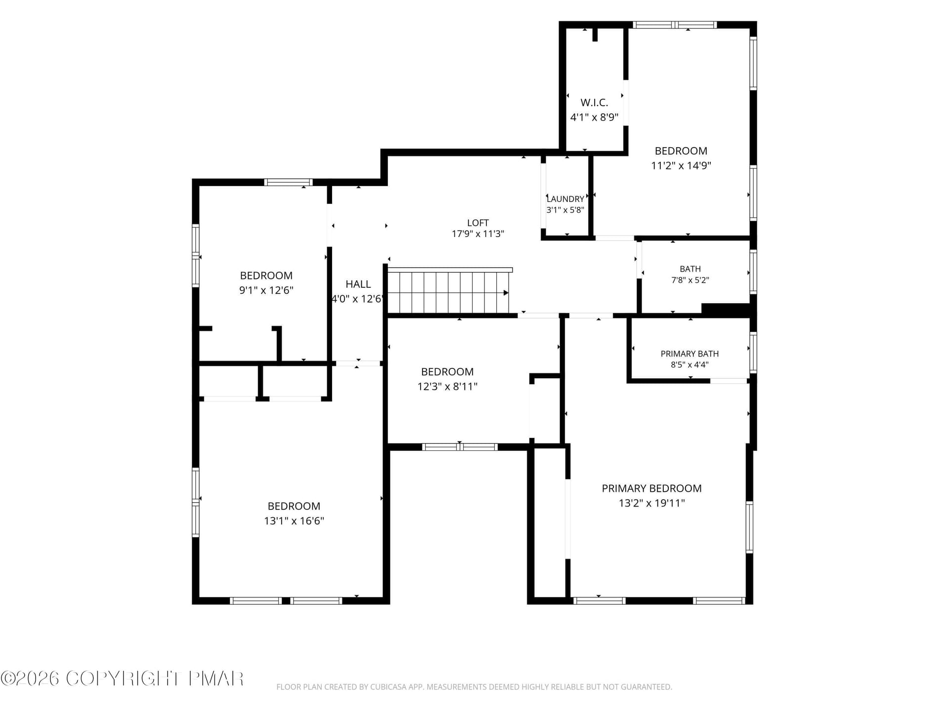 Floor Plan 2nd floor - 112 Candy Court, Stroudsburg, PA 18360