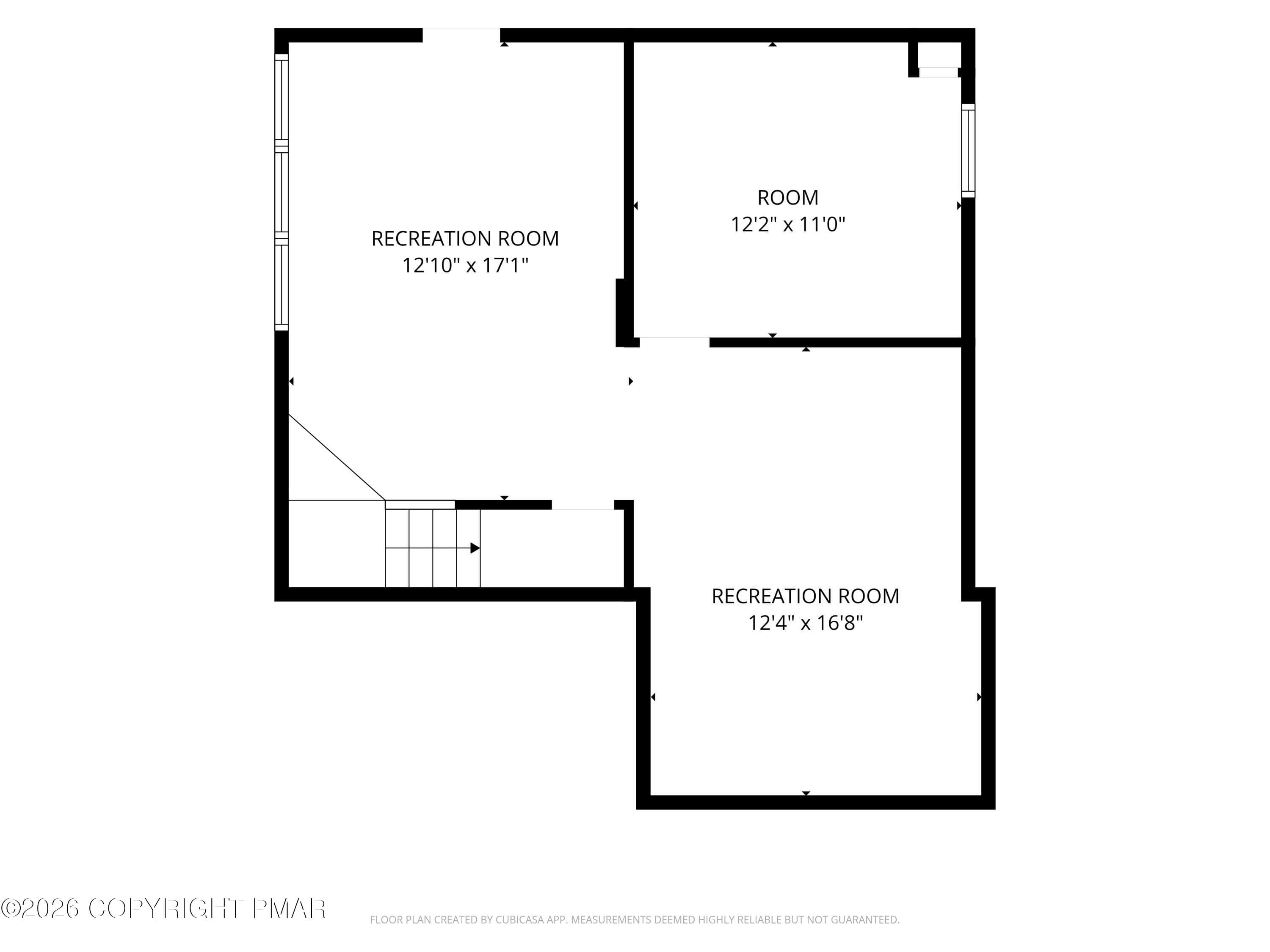 Floor Plan Basement - 112 Candy Court, Stroudsburg, PA 18360, Stroudsburg