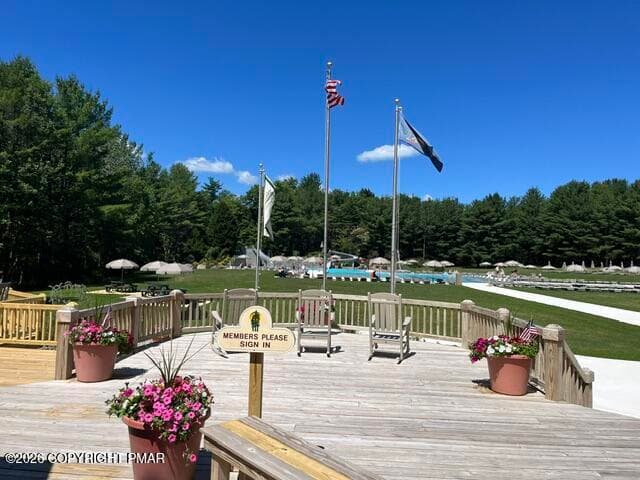 Pool Deck - 151 Skytop Road, Pocono Pines, PA 18350, Pocono Pines