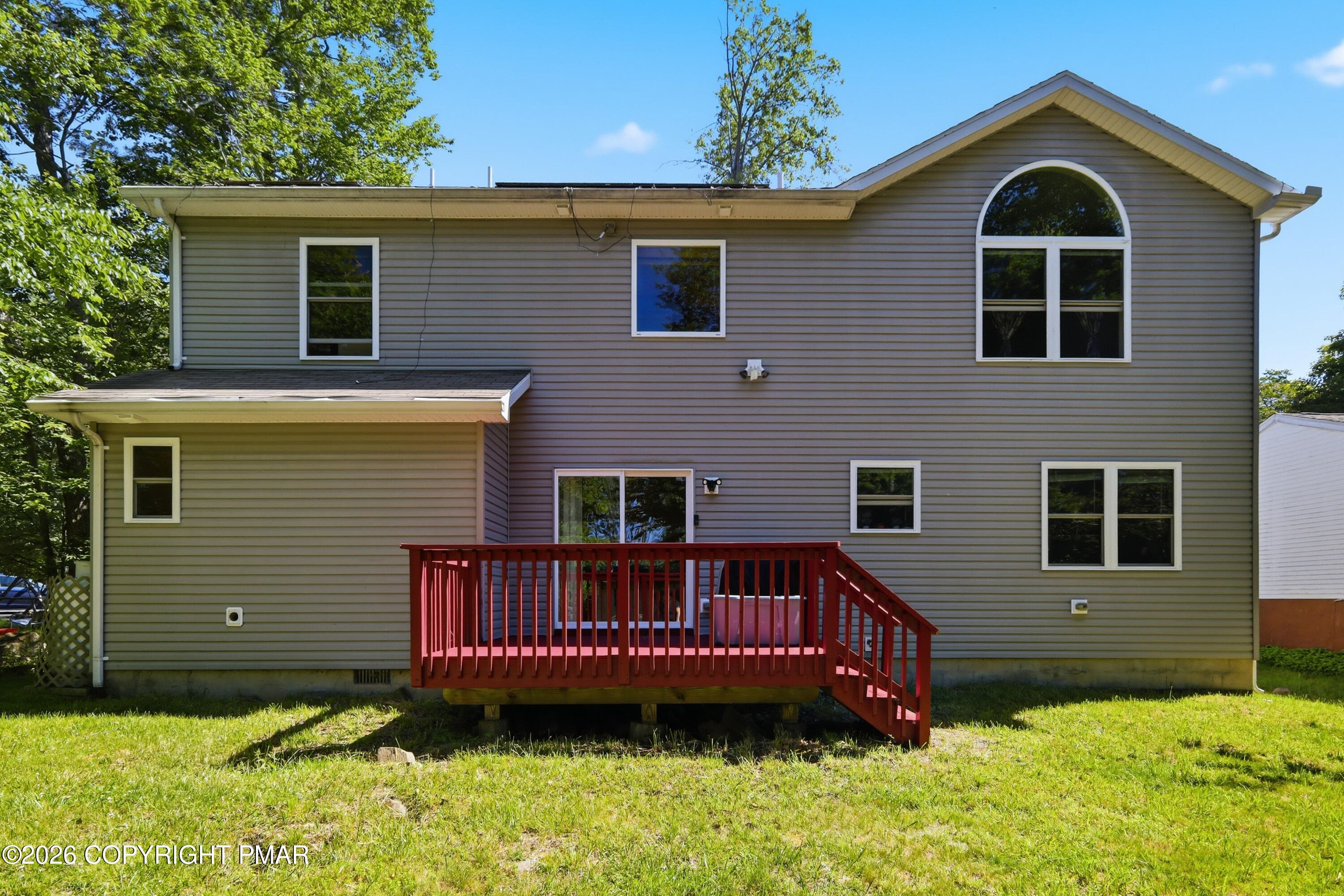 Back of Home - 7436 Tamara Lane, Tobyhanna, PA 18466, Tobyhanna