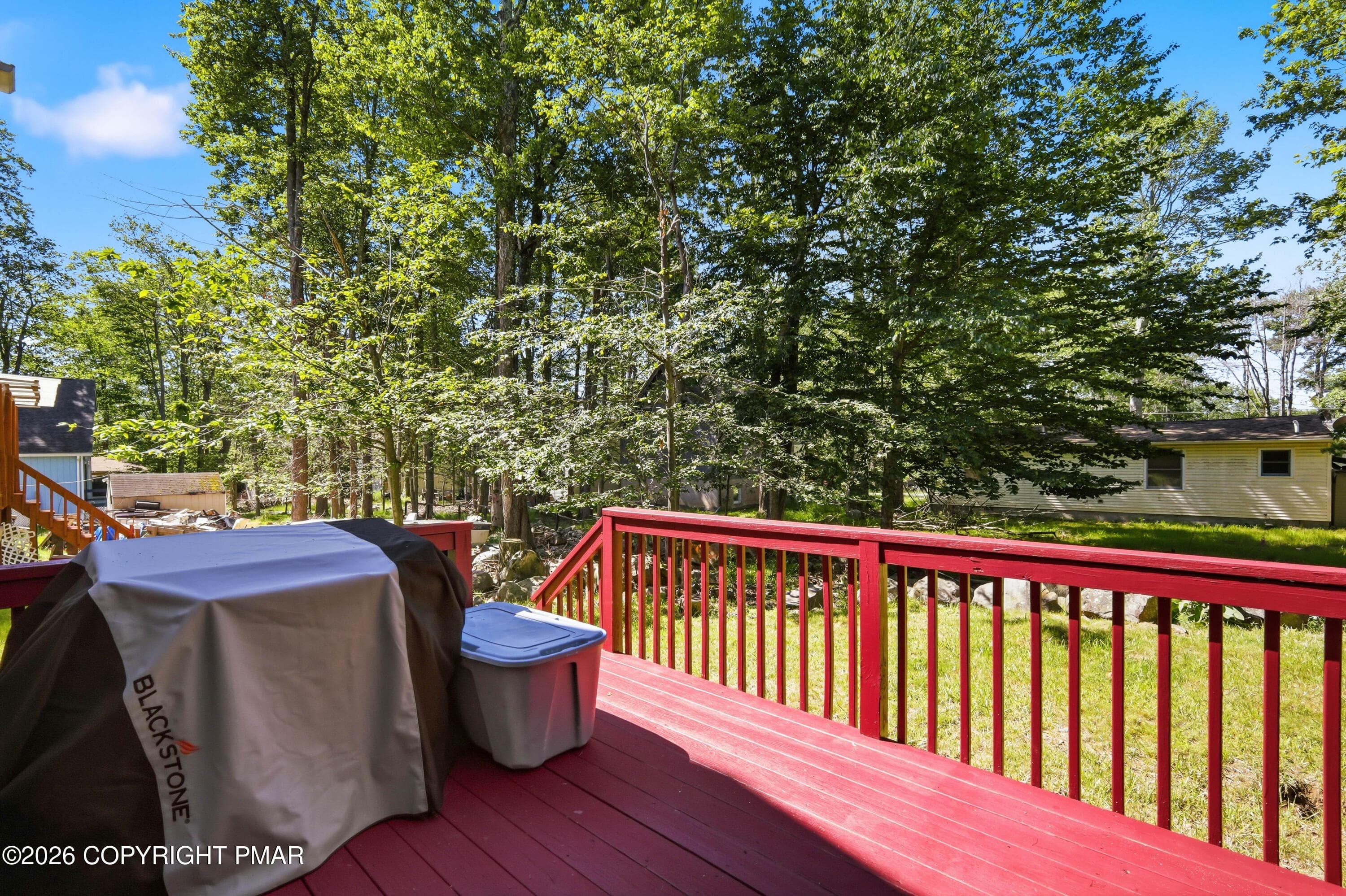 Rear Porch - 7436 Tamara Lane, Tobyhanna, PA 18466, Tobyhanna