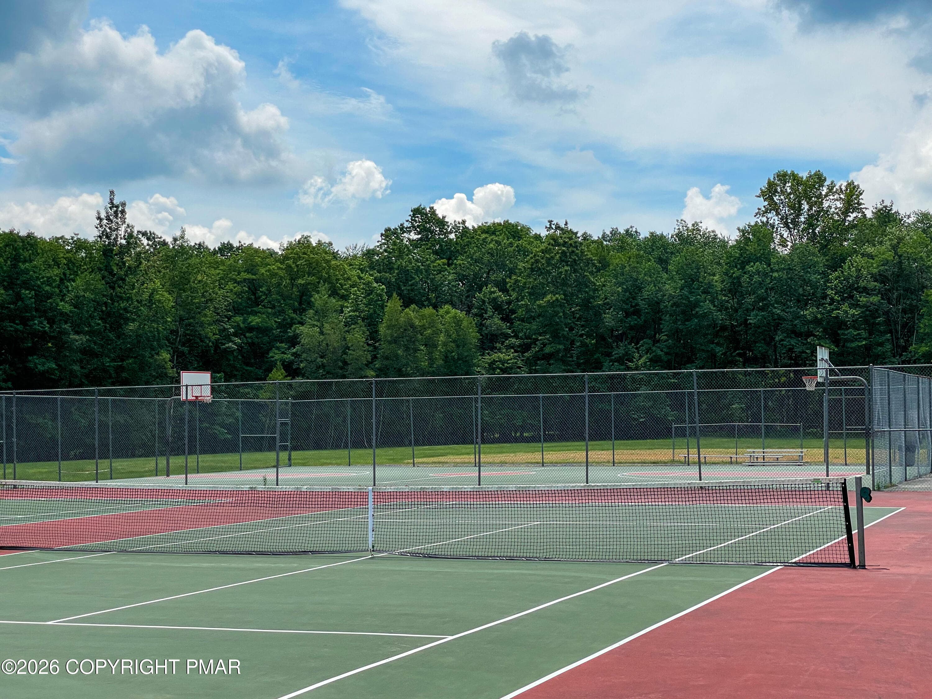 Tennis Court - 123 Banbury Drive, Bushkill, PA 18324, Bushkill