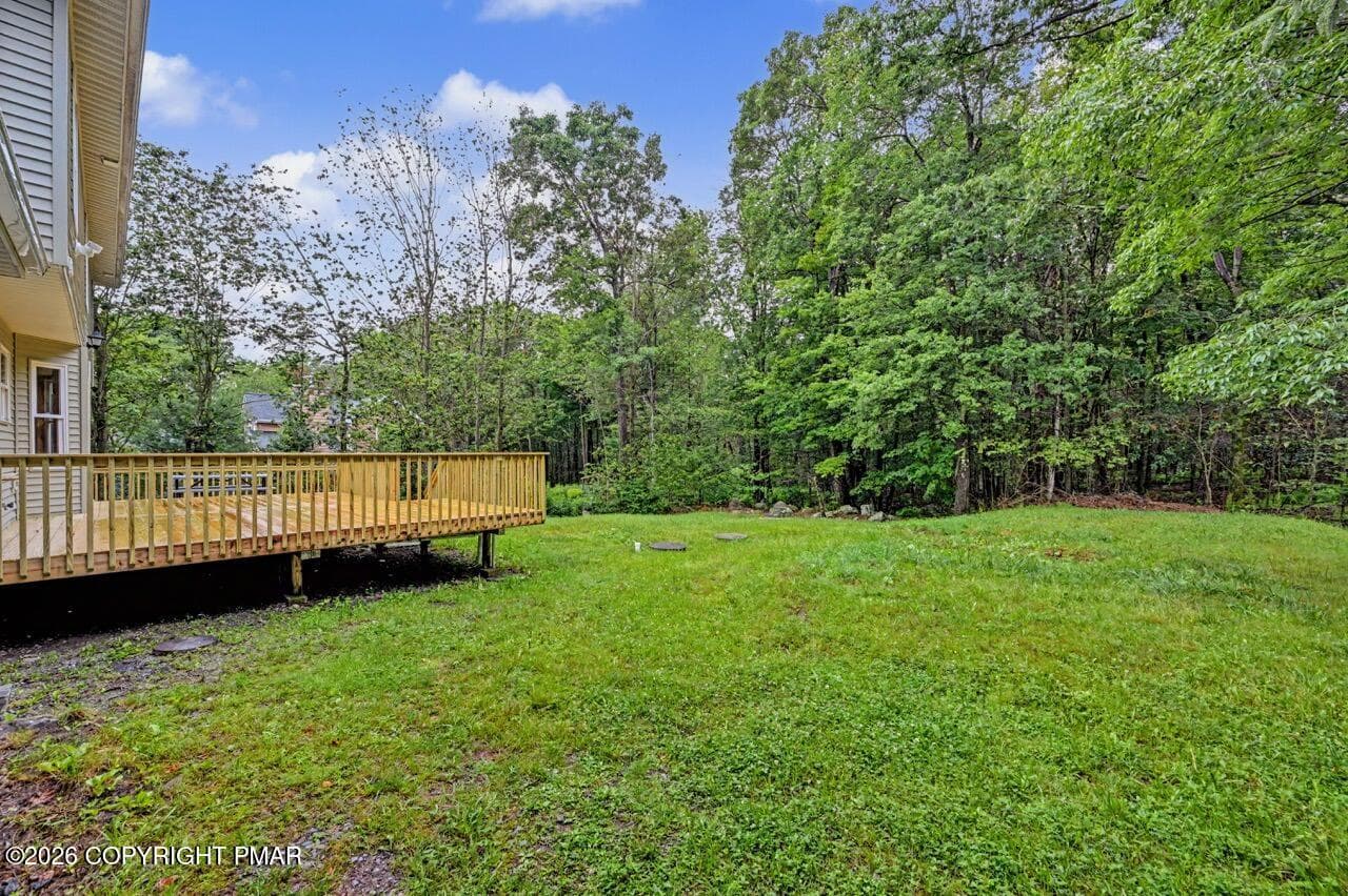 Backyard View - 564 Cayuga Drive, Tobyhanna, PA 18466