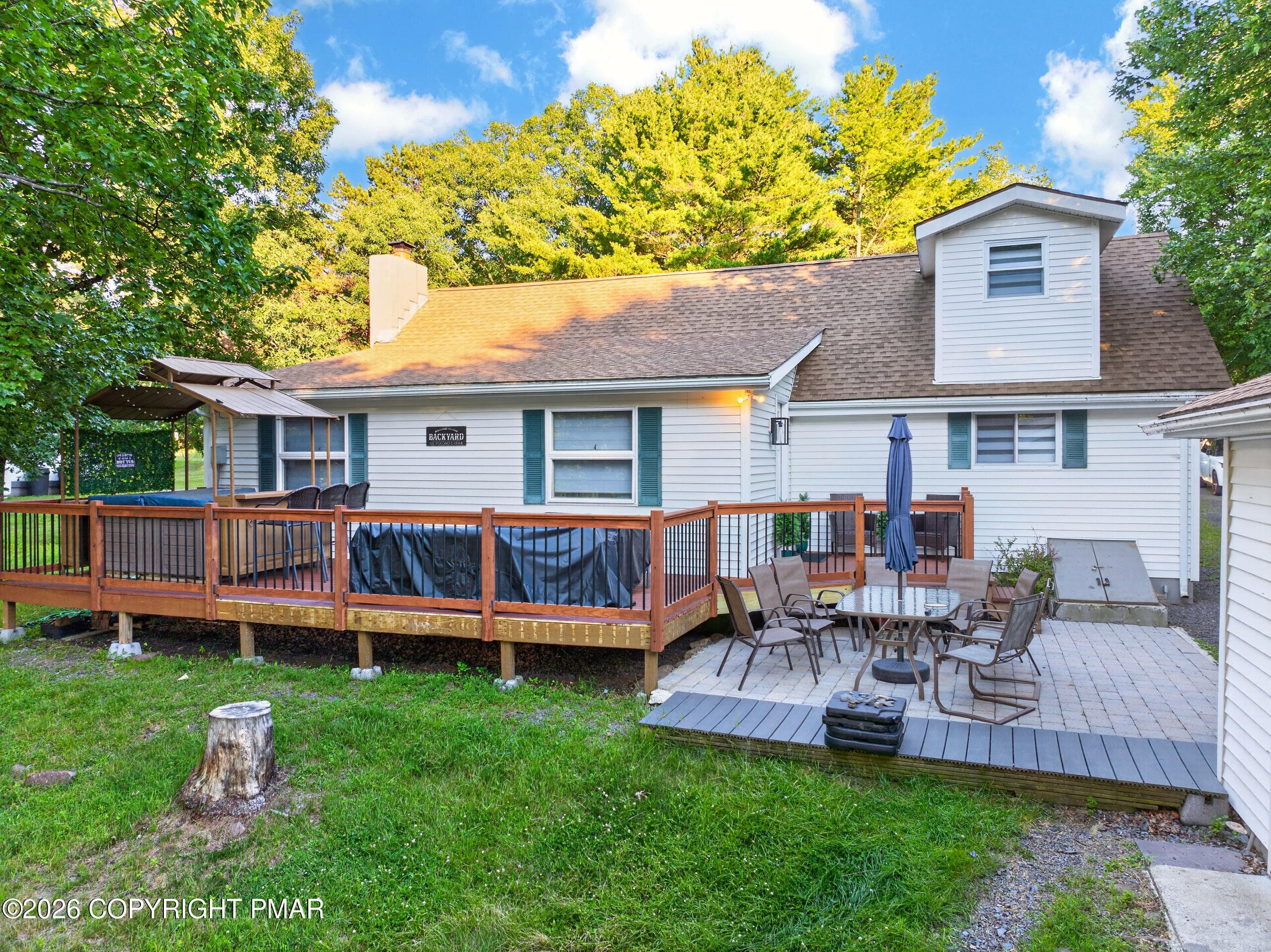 Back Exterior View 3 - 457 Mountain Road, Albrightsville, PA 18210, Albrightsville