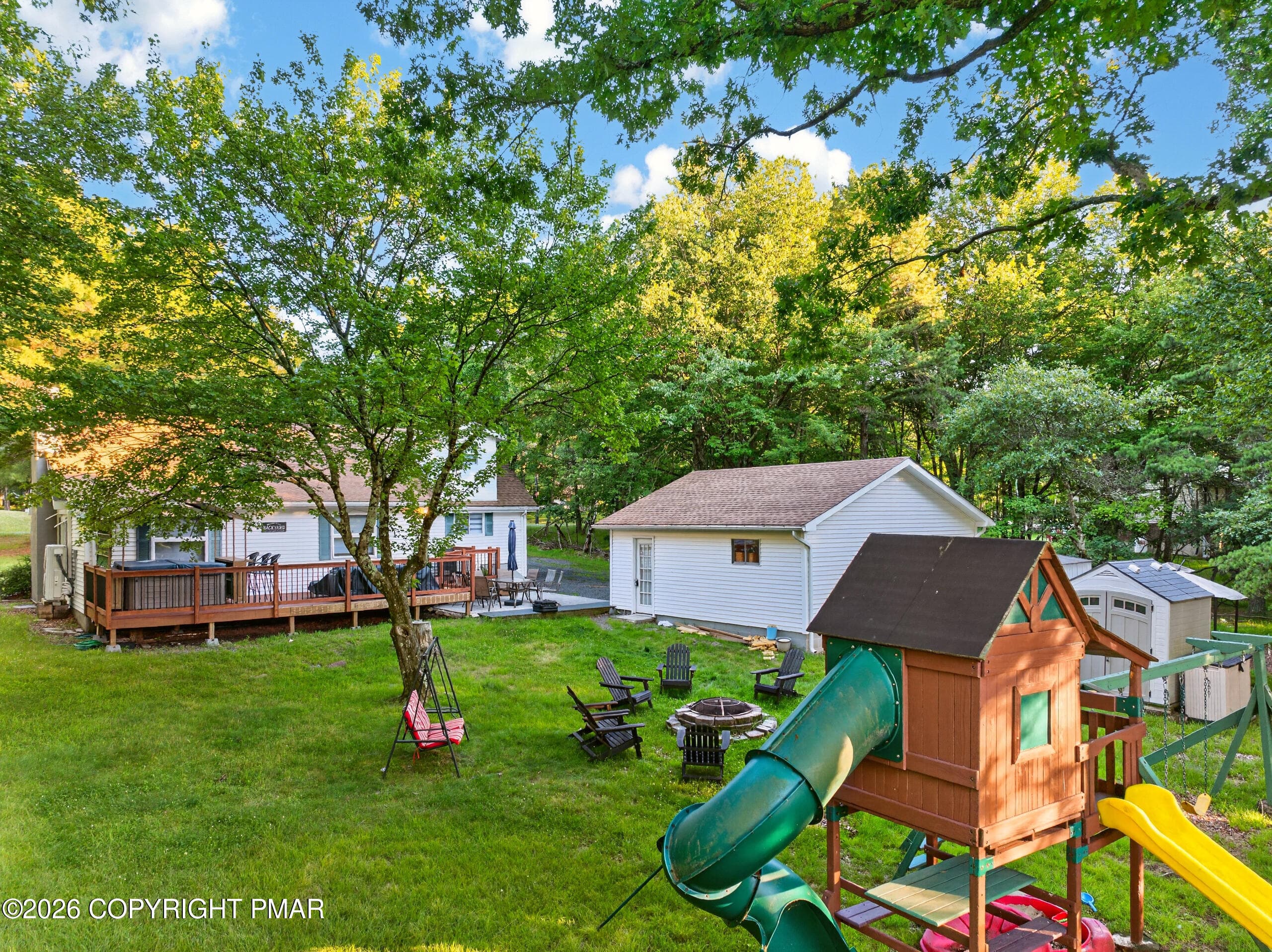 Back Yard Area - 457 Mountain Road, Albrightsville, PA 18210, Albrightsville
