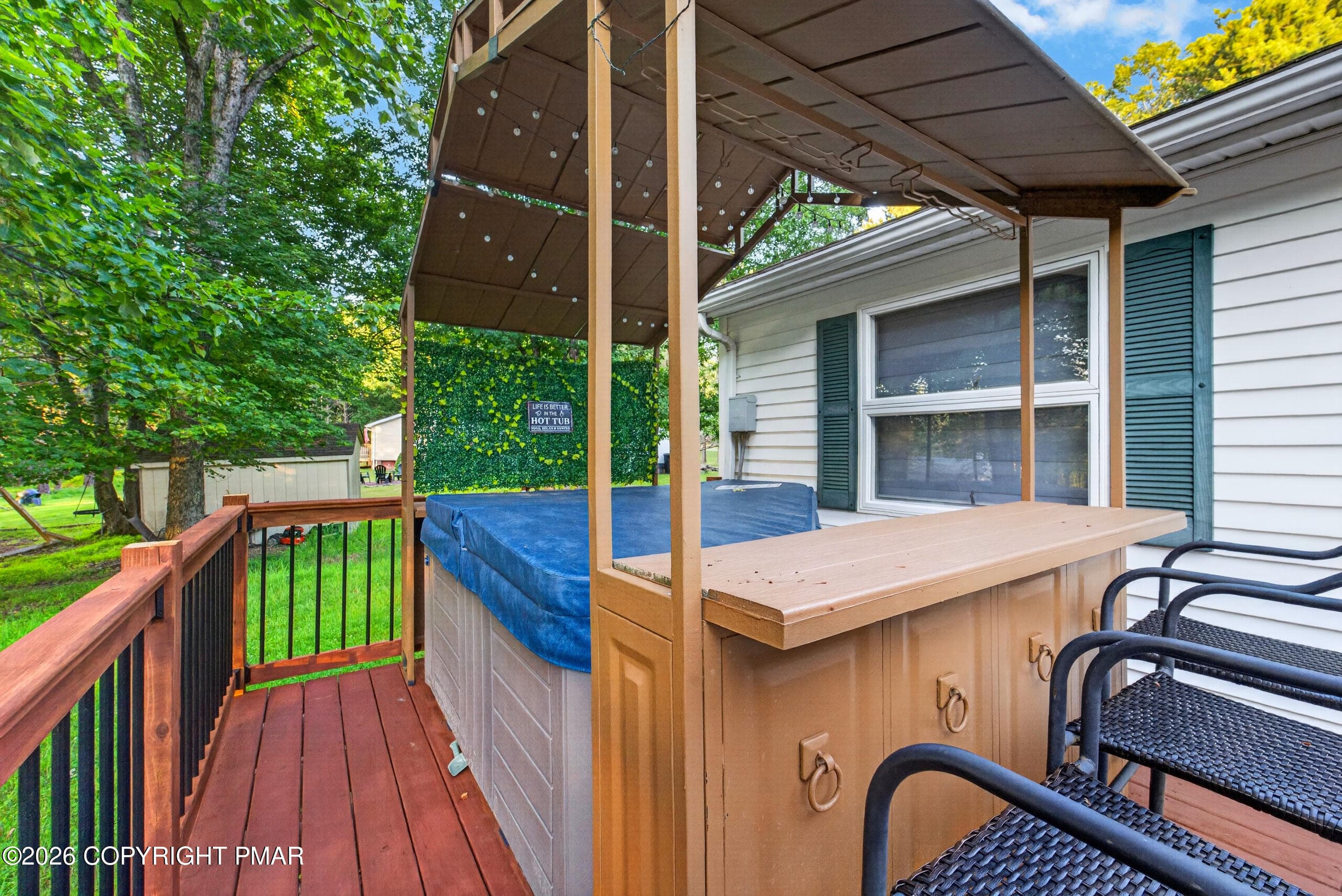 Hot Tub Bar Area - 457 Mountain Road, Albrightsville, PA 18210, Albrightsville
