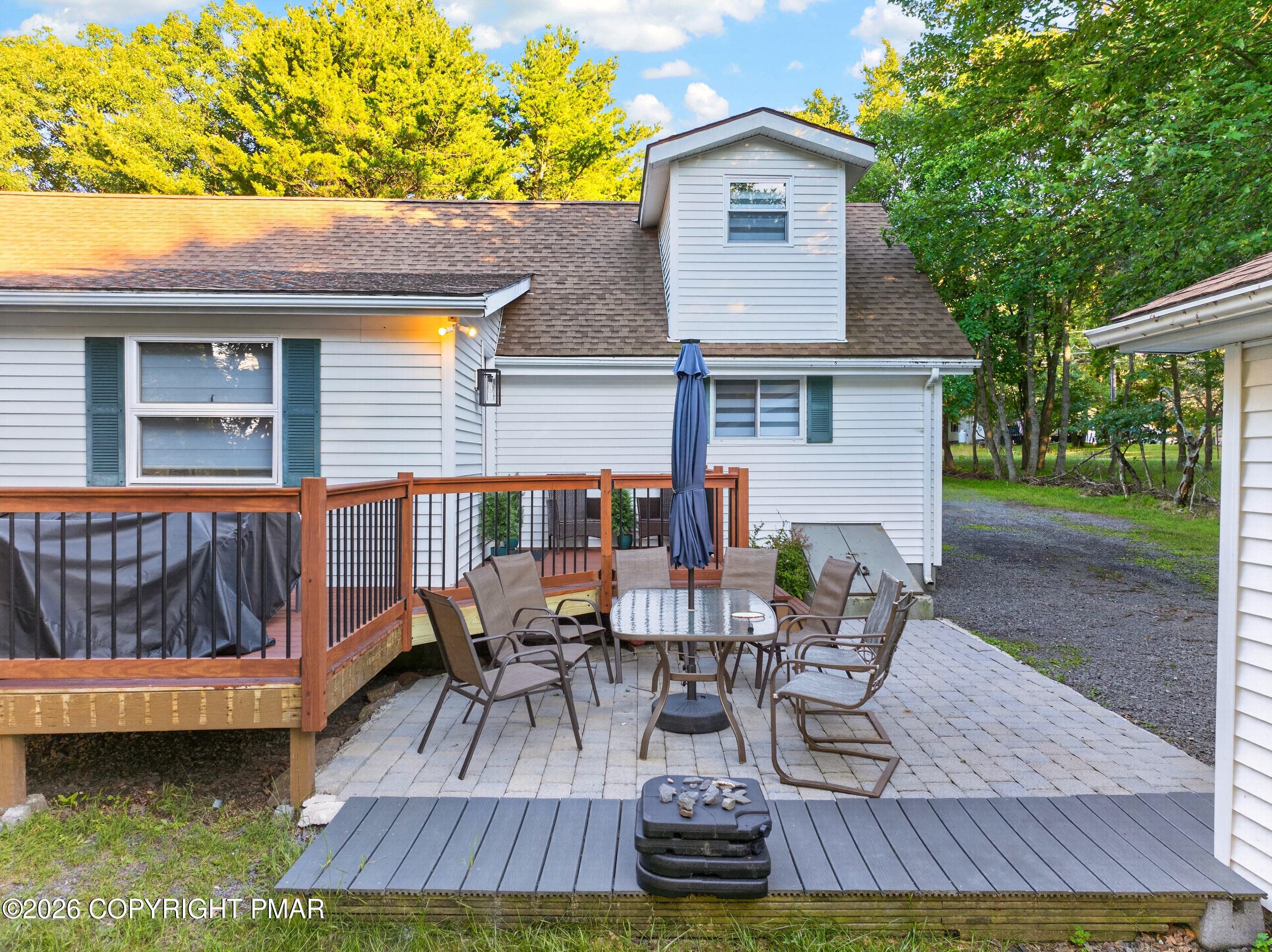 Patio Area - 457 Mountain Road, Albrightsville, PA 18210, Albrightsville