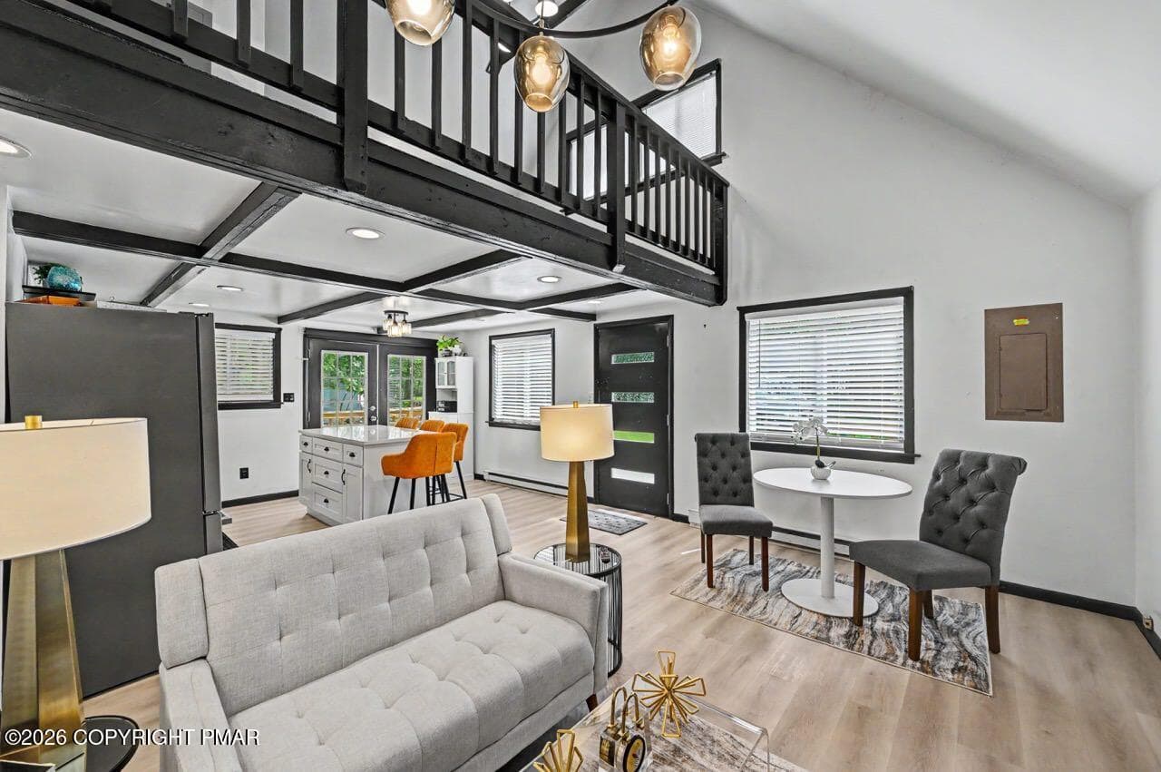 Vaulted Ceiling & Chandelier - 1717 Rolling Hills Drive, Tobyhanna, PA 18466, Tobyhanna