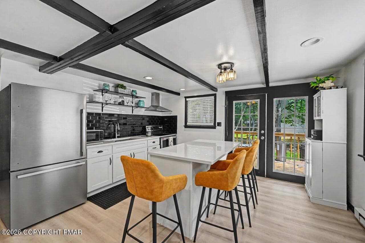 Kitchen w/ Dining Area & Island - 1717 Rolling Hills Drive, Tobyhanna, PA 18466, Tobyhanna