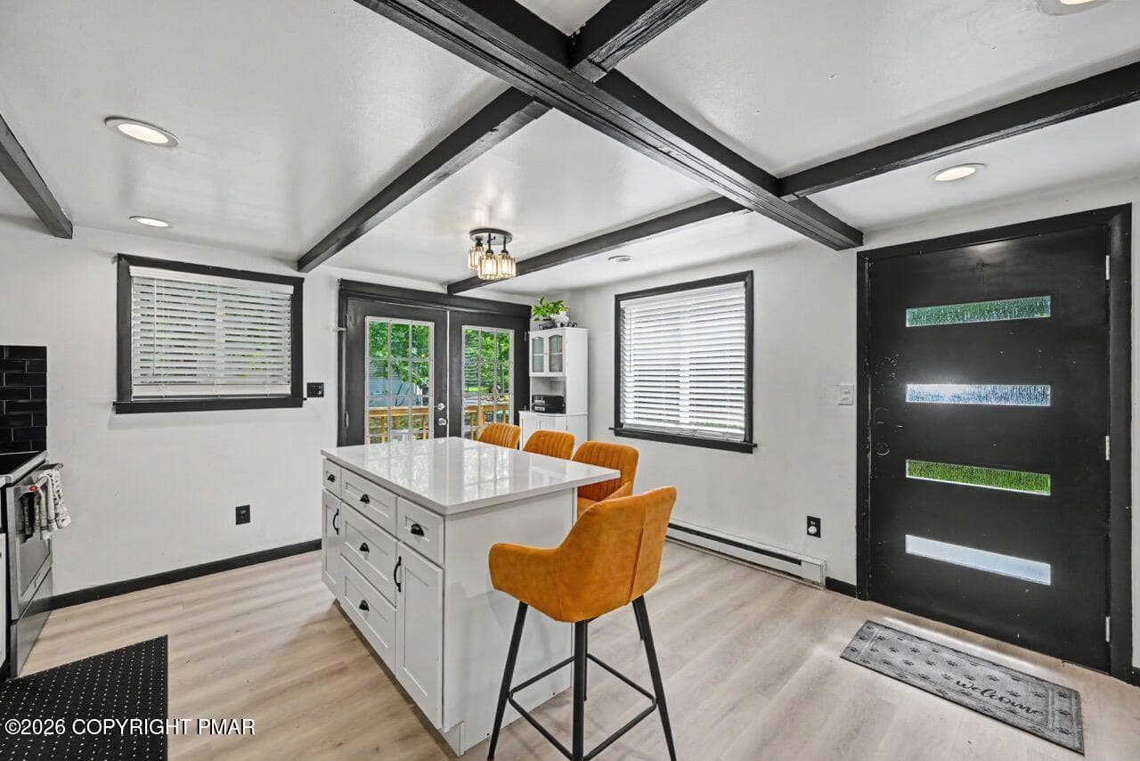 Exposed Beams & Recessed Lighting - 1717 Rolling Hills Drive, Tobyhanna, PA 18466, Tobyhanna