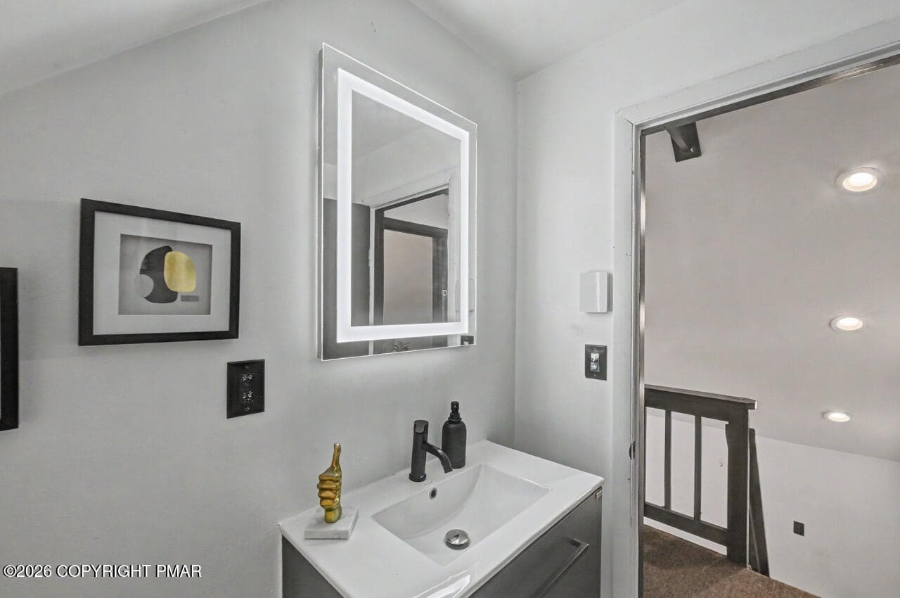 2nd Floor Half Bathroom - 1717 Rolling Hills Drive, Tobyhanna, PA 18466, Tobyhanna