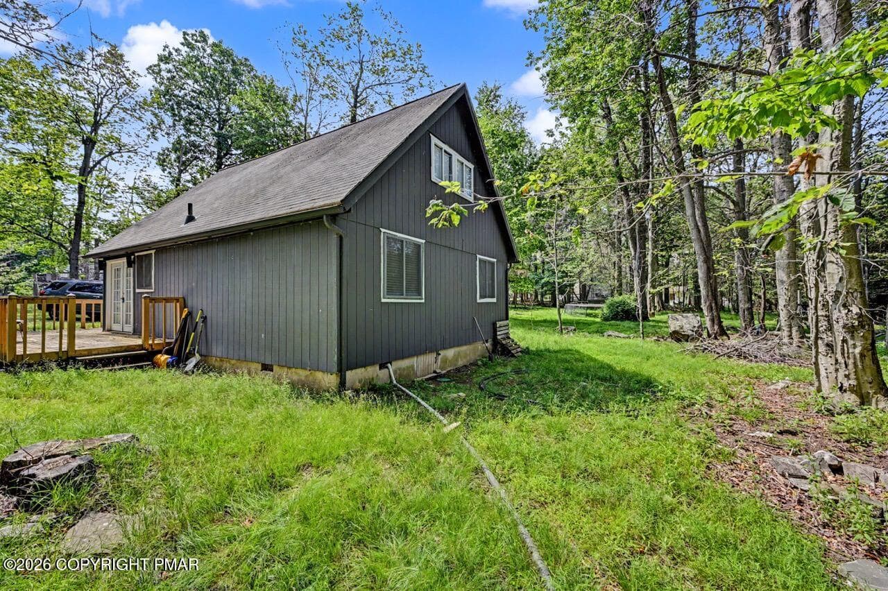 Rear View - 1717 Rolling Hills Drive, Tobyhanna, PA 18466, Tobyhanna