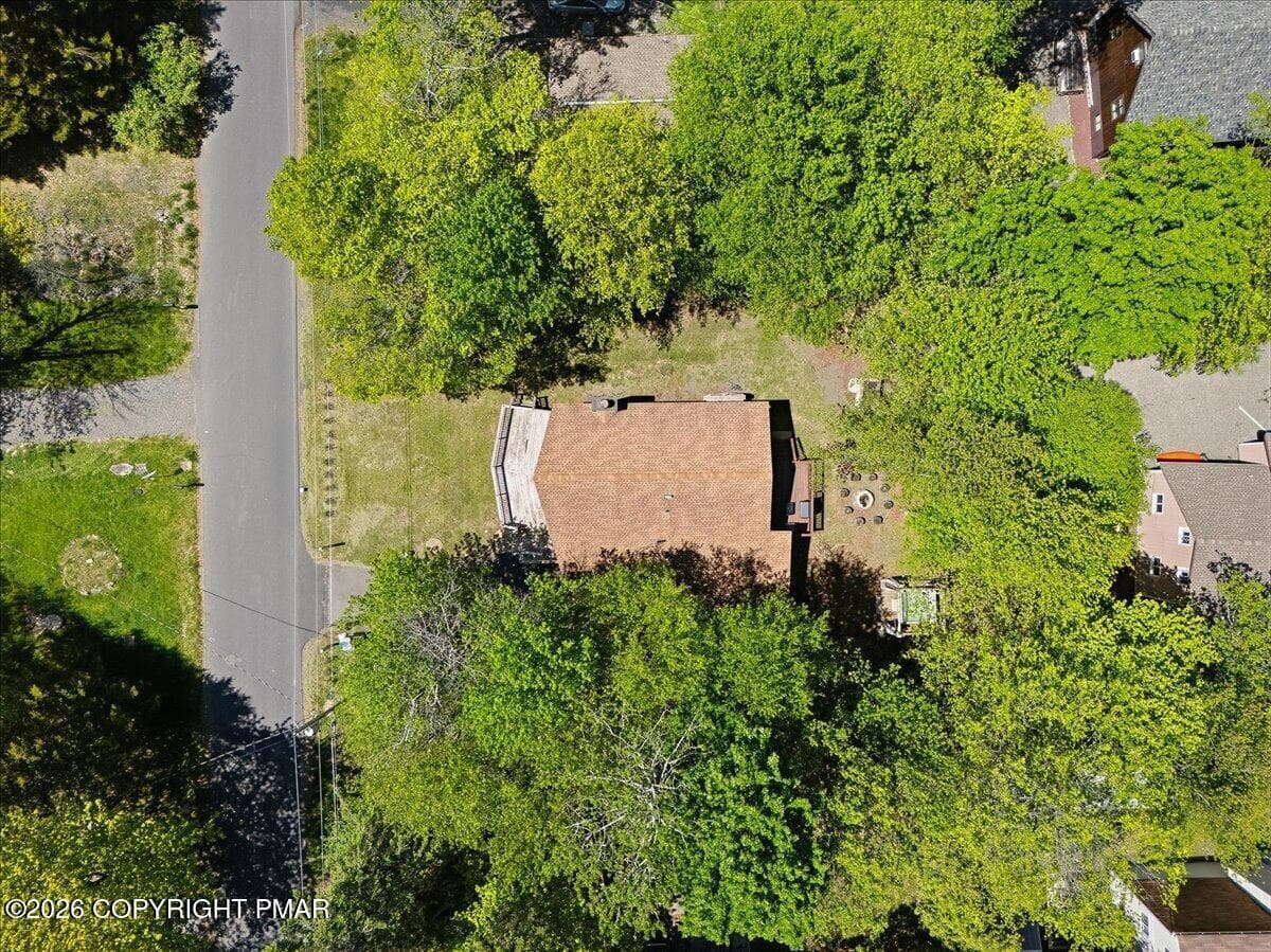 Aerial Home View - 1739 Rolling Hills Drive, Tobyhanna, PA 18466, Tobyhanna