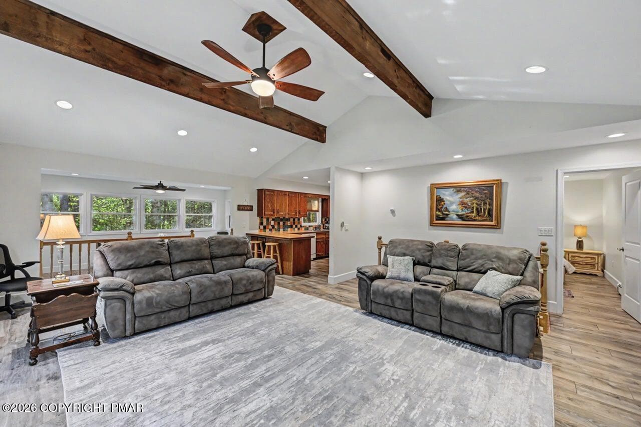 Living - 5215 Pioneer Trail, Pocono Pines, PA 18350