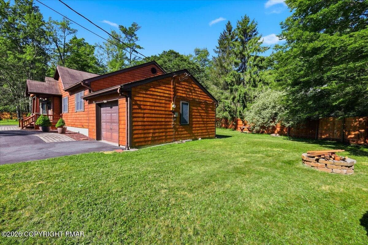 Side view - 1100 Blackberry Road, Pocono Lake, PA 18347, Pocono Lake
