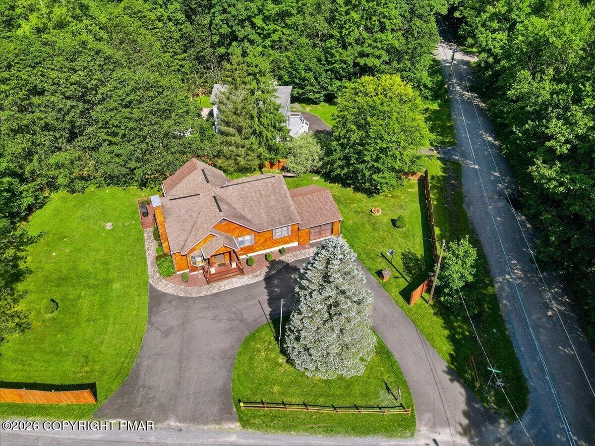 Aerial View - 1100 Blackberry Road, Pocono Lake, PA 18347, Pocono Lake