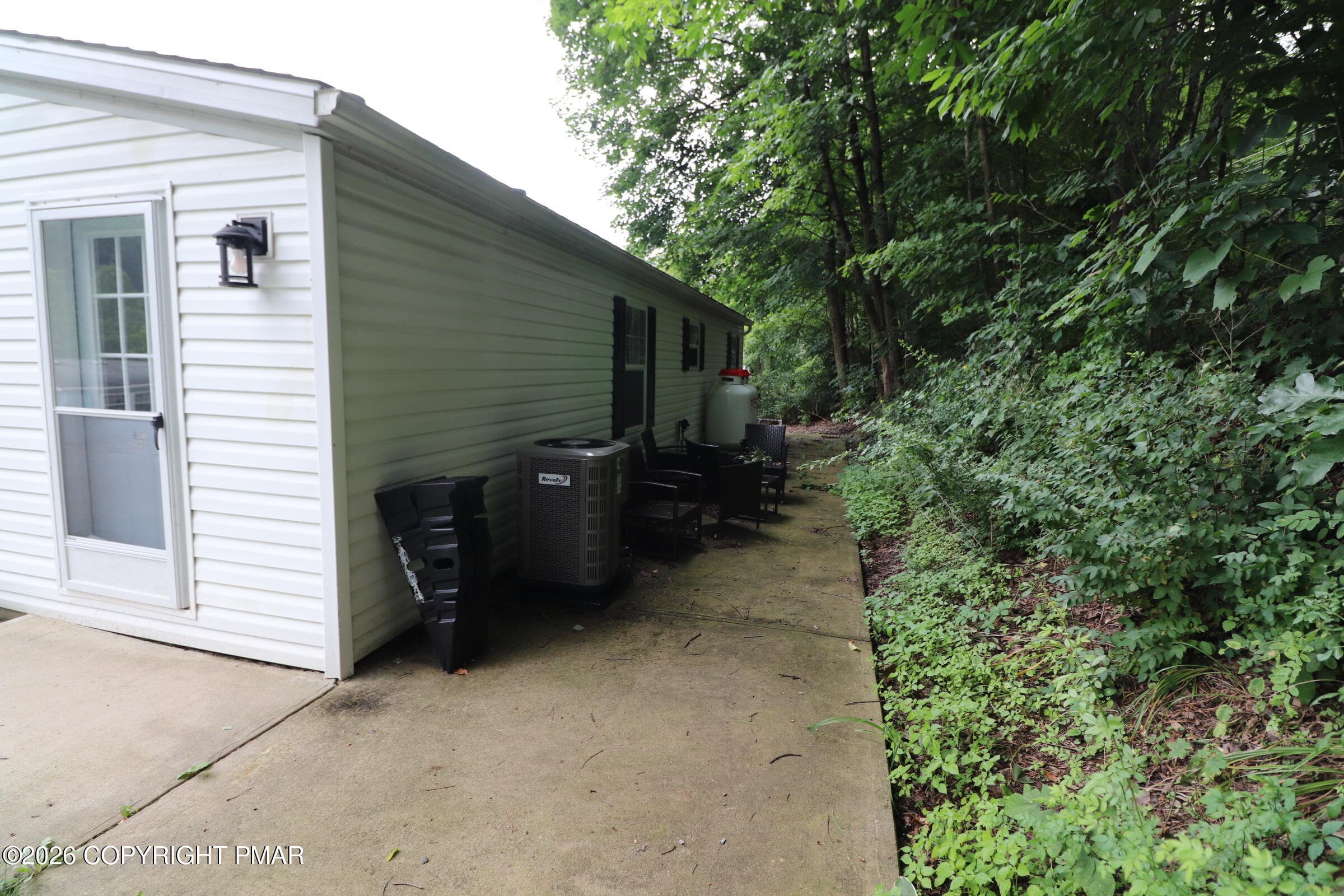 Rear of home & patio - 1215 Blue Mountain Circle, Saylorsburg, PA 18353, Saylorsburg