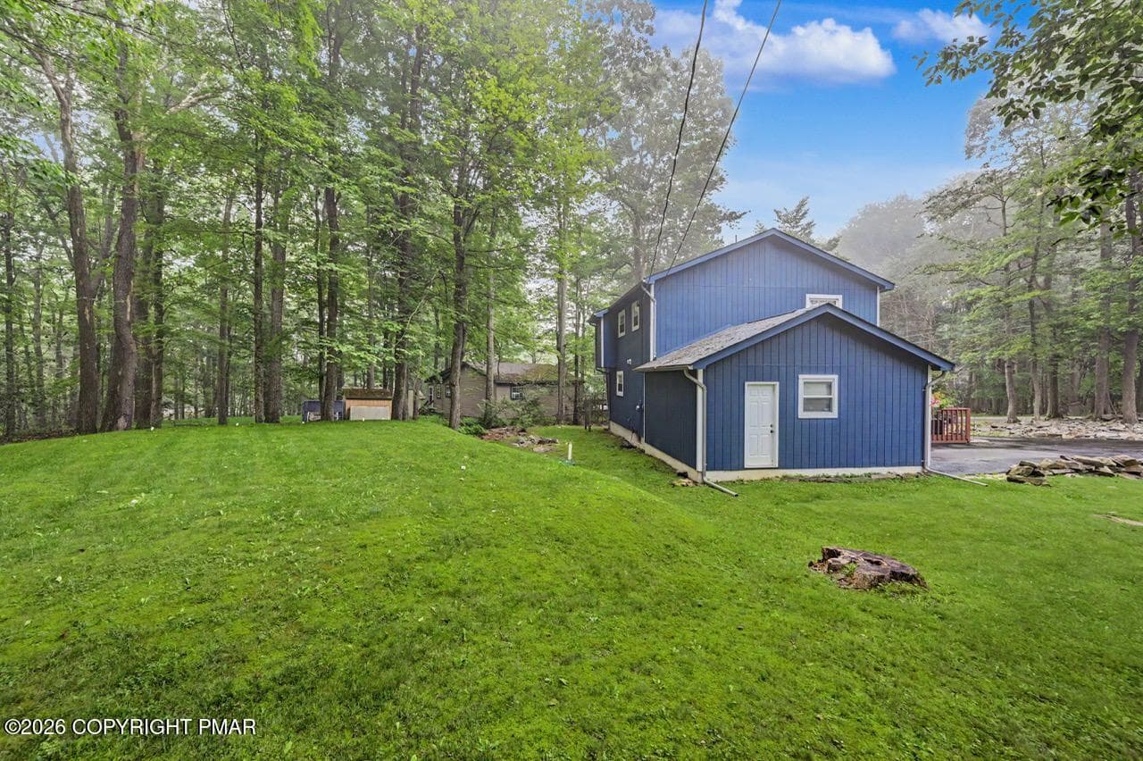 Back Yard - 3123 Lewis Crown Drive, Tobyhanna, PA 18466, Tobyhanna