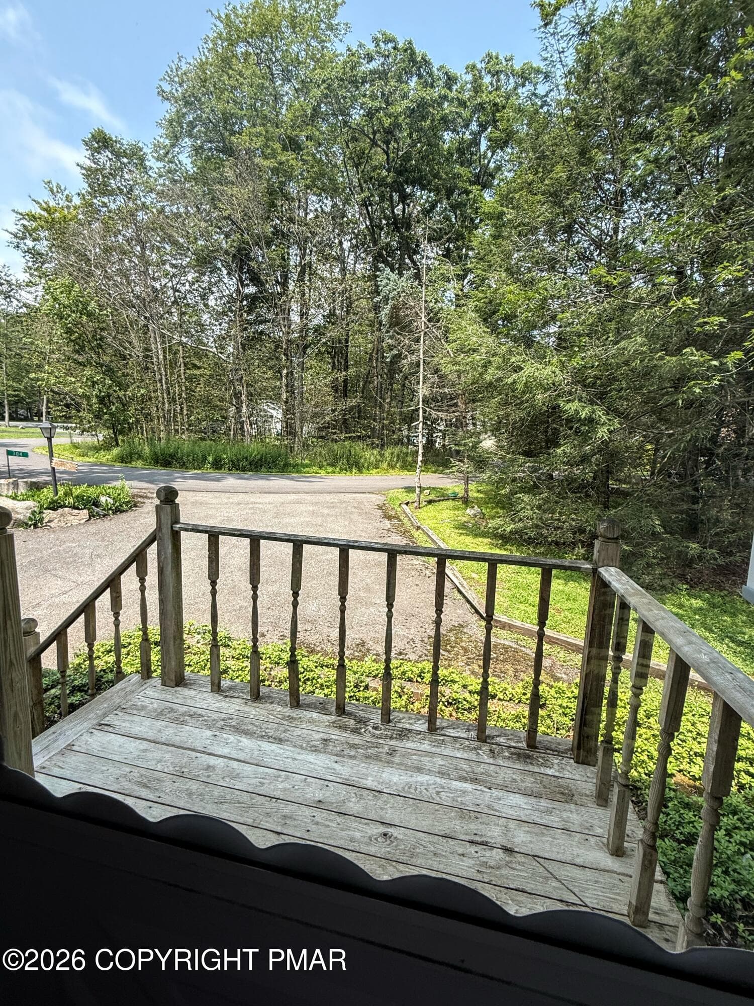 looking out front door - 304 Leaf Street, Tobyhanna, PA 18466