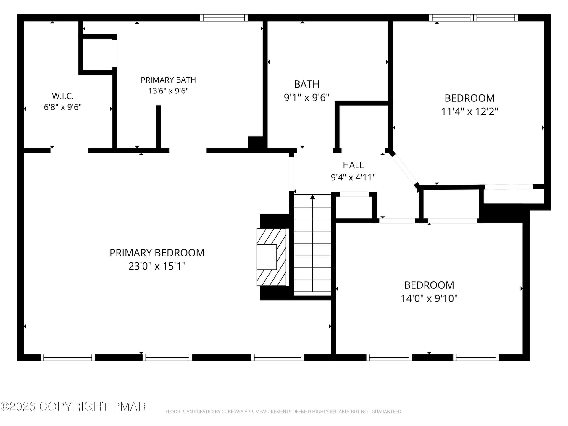 Floor Plan 2nd Floor - 105 Kent Road, Stroudsburg, PA 18360