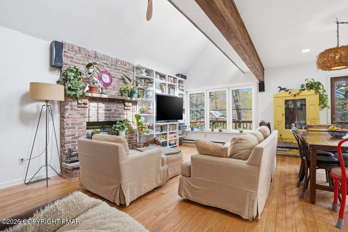 living room - 106 Butternut Lane, Canadensis, PA 18325, Canadensis