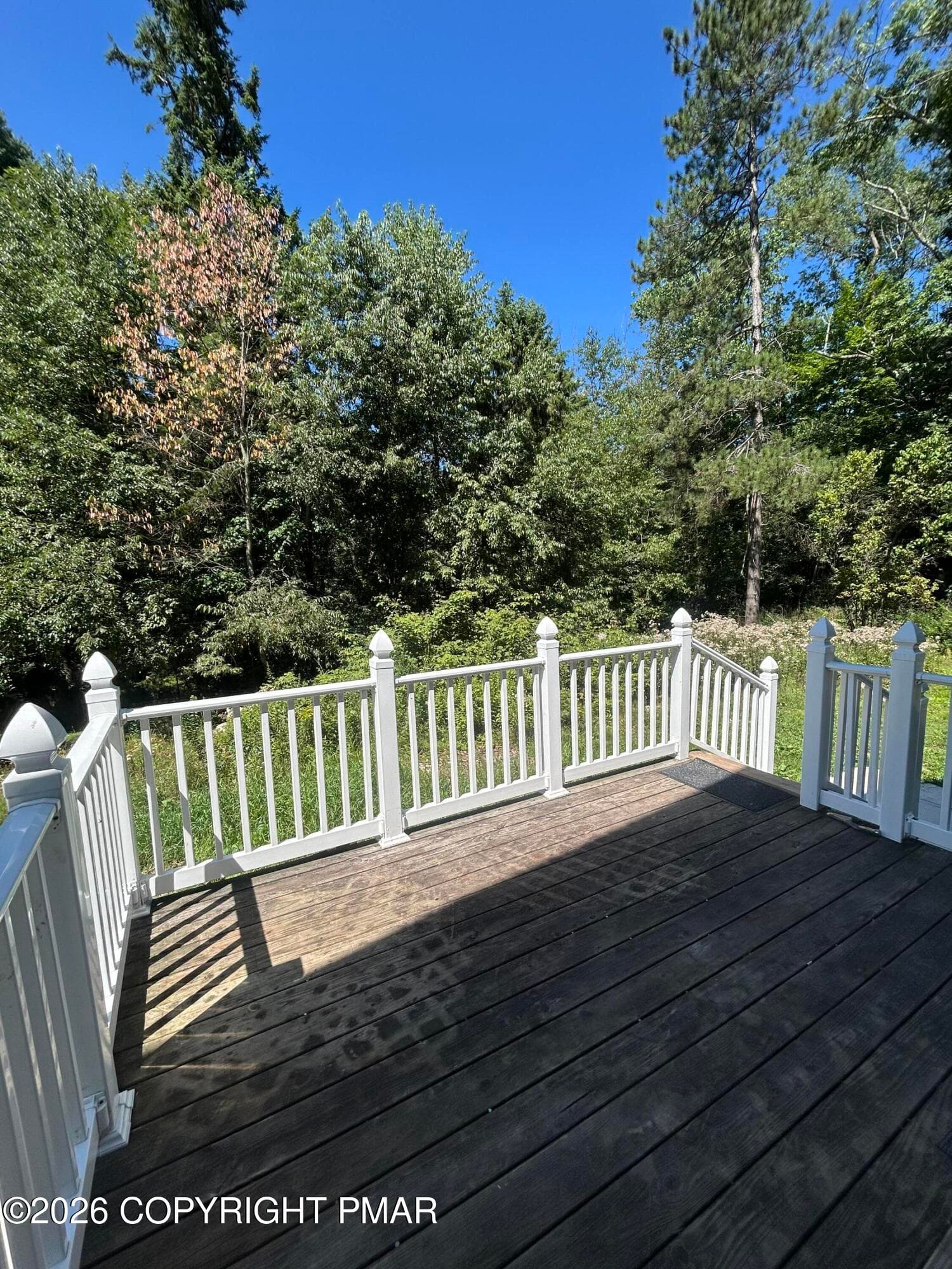 Back deck - 1155 Schwabe Street, Freeland, PA 18224