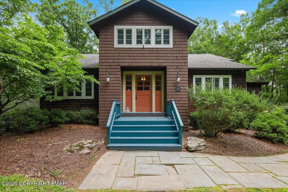 Front view - 214 Goldenrod Lane, Buck Hill Falls, PA 18323, Buck Hill Falls