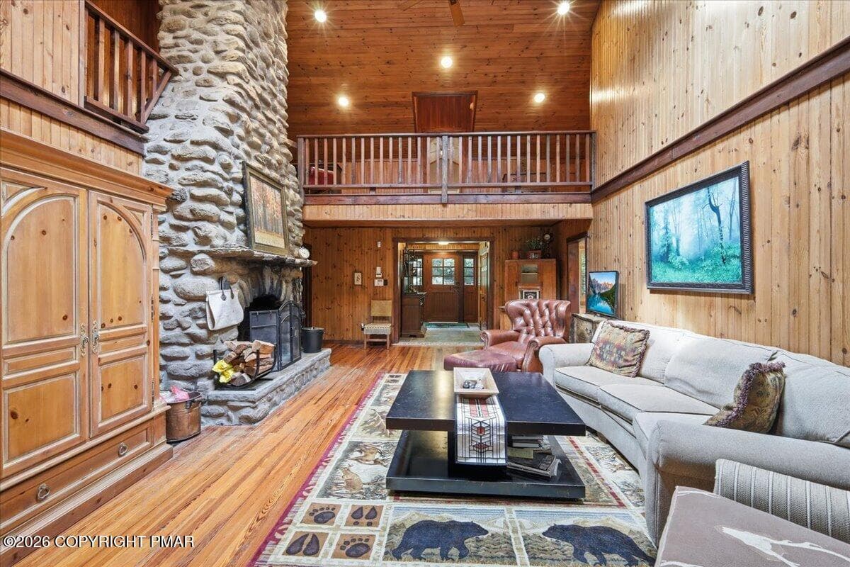 Living room - 214 Goldenrod Lane, Buck Hill Falls, PA 18323, Buck Hill Falls