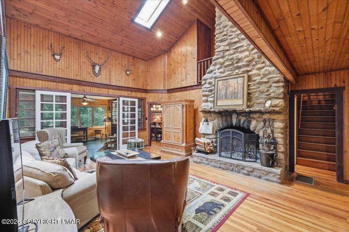 Living room - 214 Goldenrod Lane, Buck Hill Falls, PA 18323, Buck Hill Falls