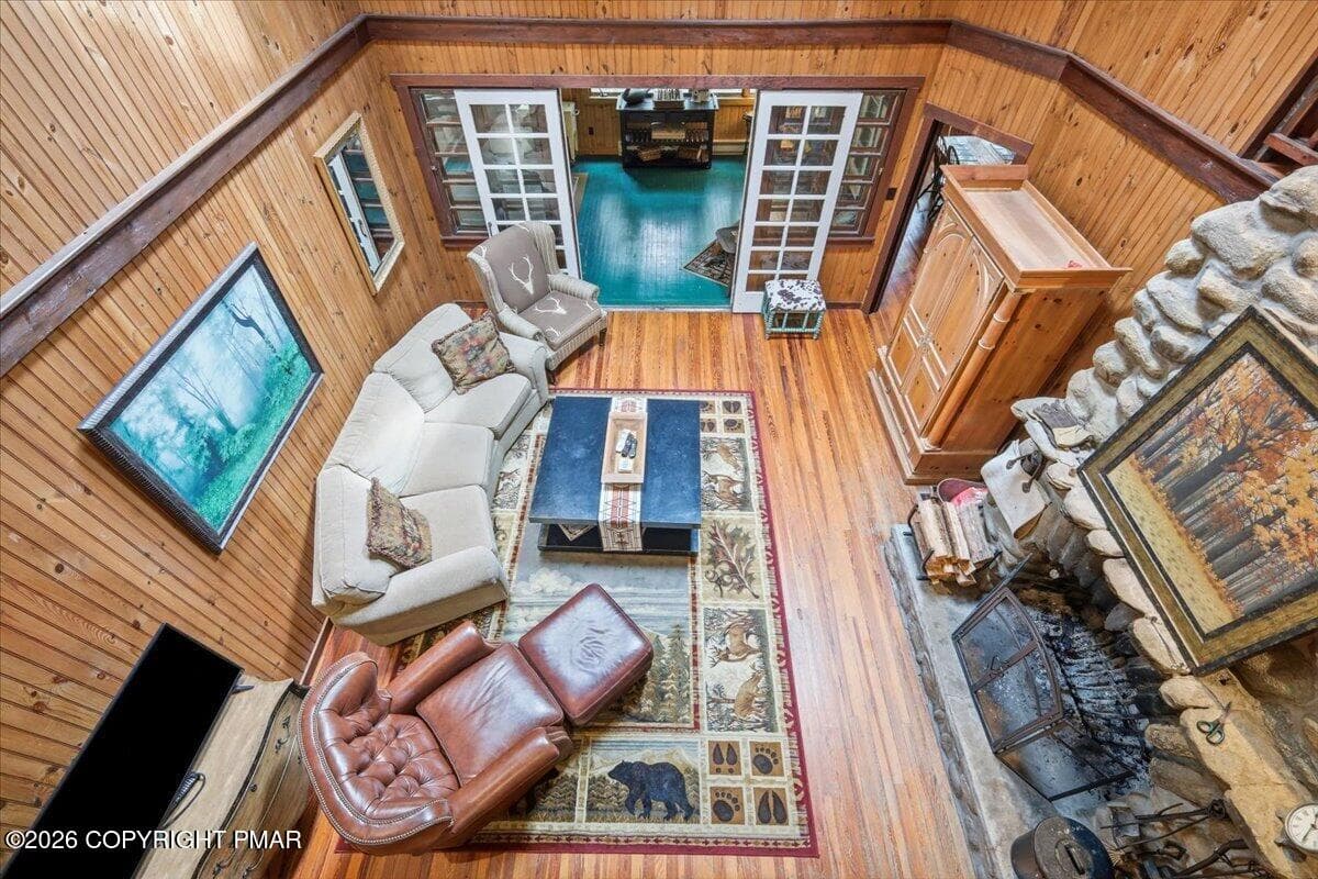 View of living room - 214 Goldenrod Lane, Buck Hill Falls, PA 18323, Buck Hill Falls