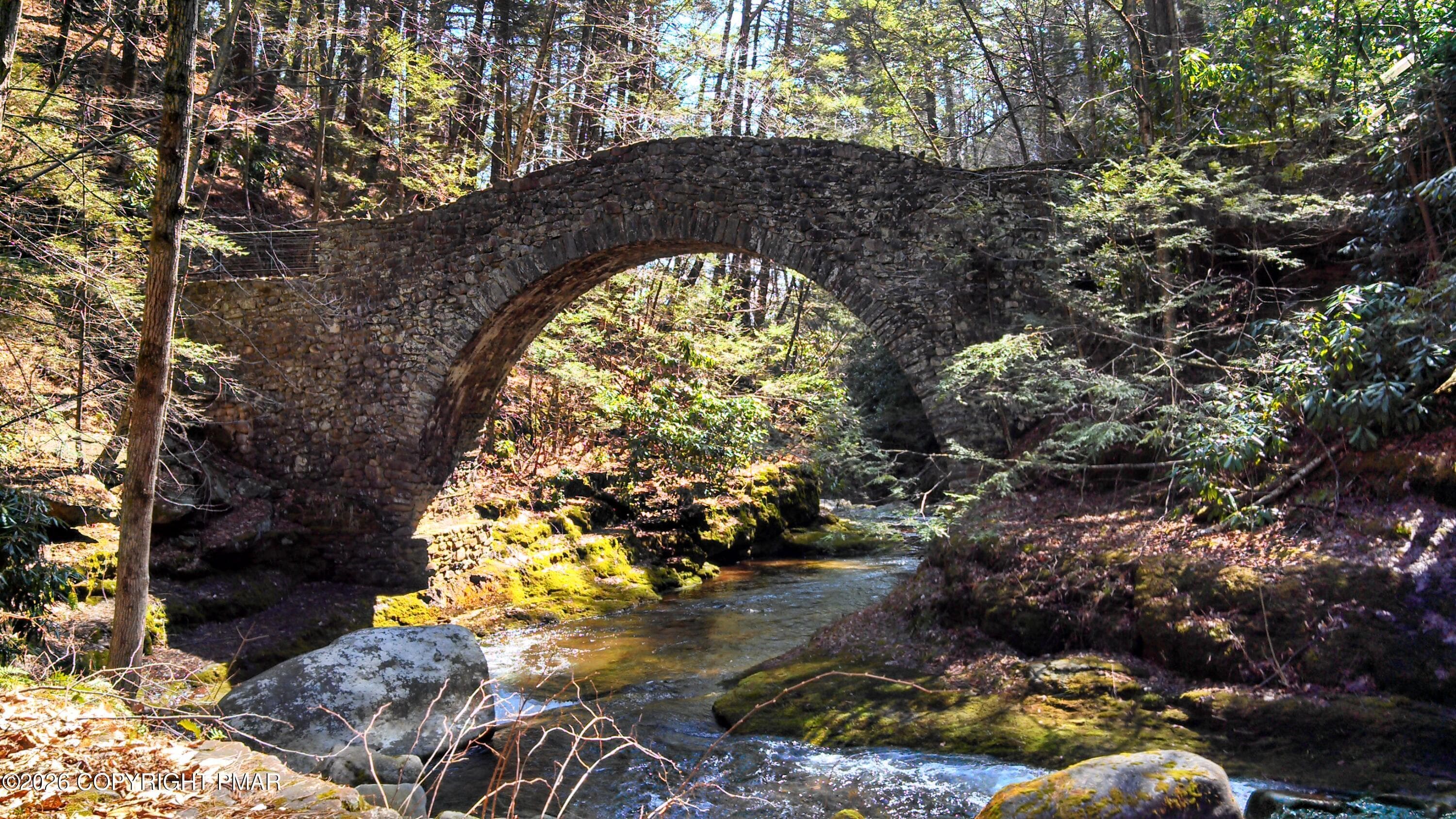 Photo of Red Rock Bridge - 214 Goldenrod Lane, Buck Hill Falls, PA 18323, Buck Hill Falls