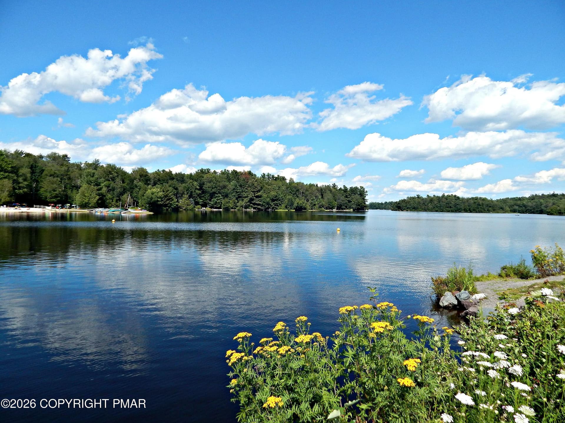 Full Lake near West Beach - 1177 Deer Trail Road, Pocono Pines, PA 18350