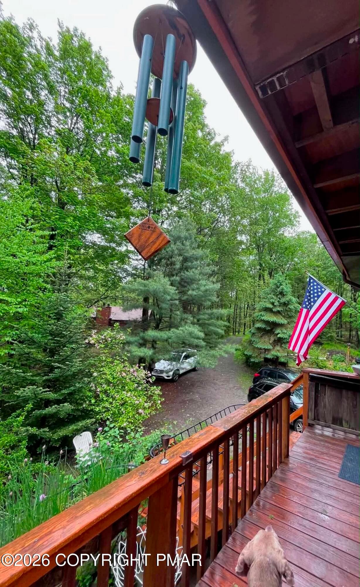 side view from deck - 106 Butternut Lane, Canadensis, PA 18325, Canadensis