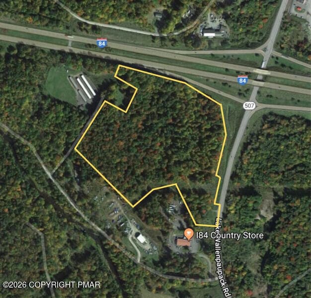 Exit-20-Intercharge-Aerial - Route 507 at I-84 Exit 20, Greentown, PA 18426
