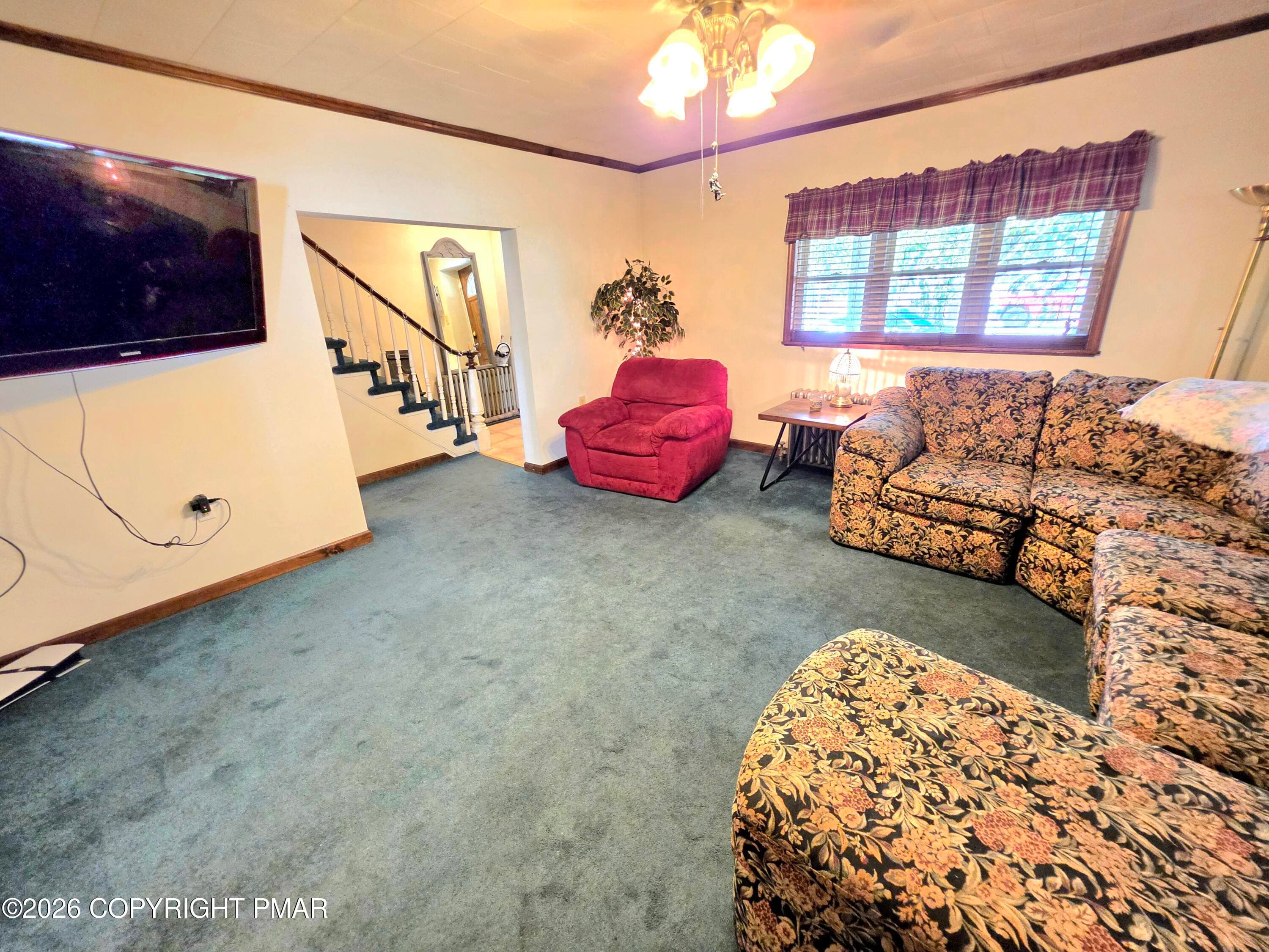 Living Room - 31 E Ludlow Street, Summit Hill, PA 18250, Summit Hill