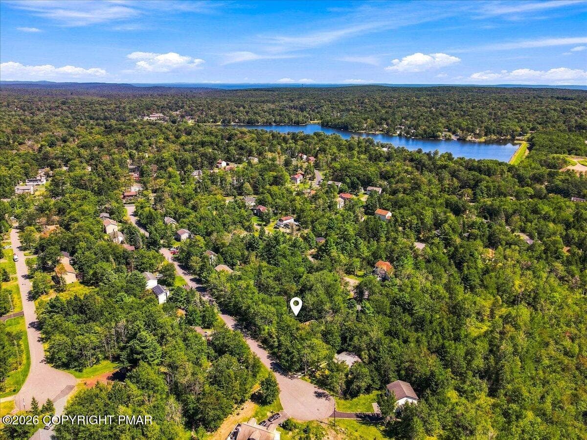 Aerial View - 6520 Runnymeade Lane, Tobyhanna, PA 18466