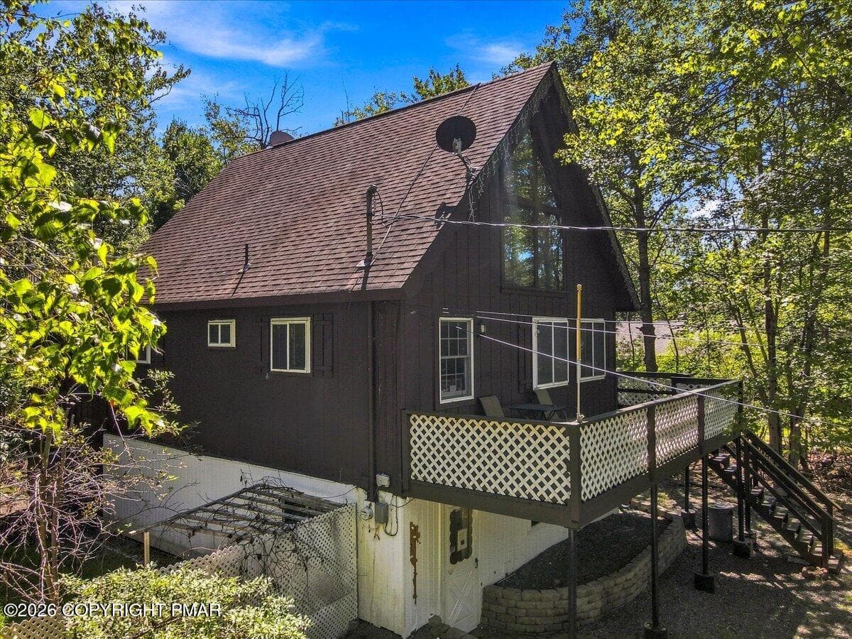 Front Exterior Aerial - 6520 Runnymeade Lane, Tobyhanna, PA 18466, Tobyhanna