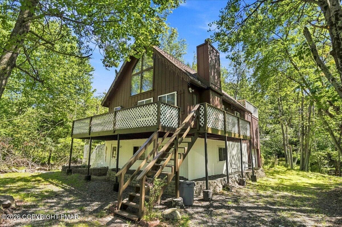 Front Exterior Ground Level - 6520 Runnymeade Lane, Tobyhanna, PA 18466