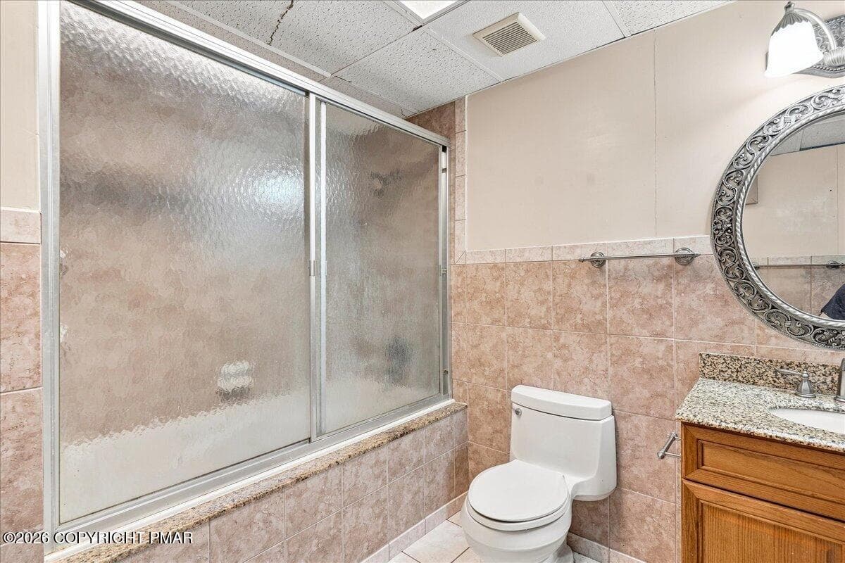 Lower Level Bathroom - 6520 Runnymeade Lane, Tobyhanna, PA 18466