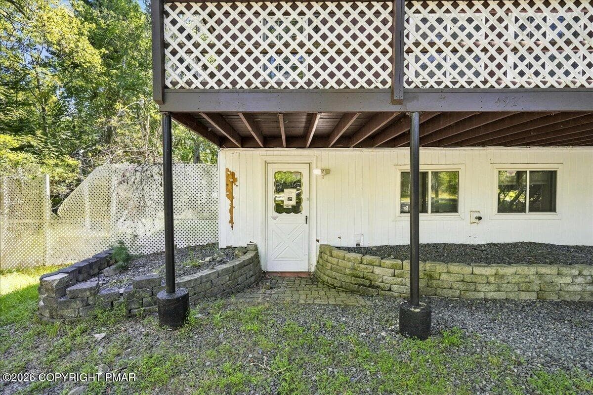 Lower Level Entry - 6520 Runnymeade Lane, Tobyhanna, PA 18466