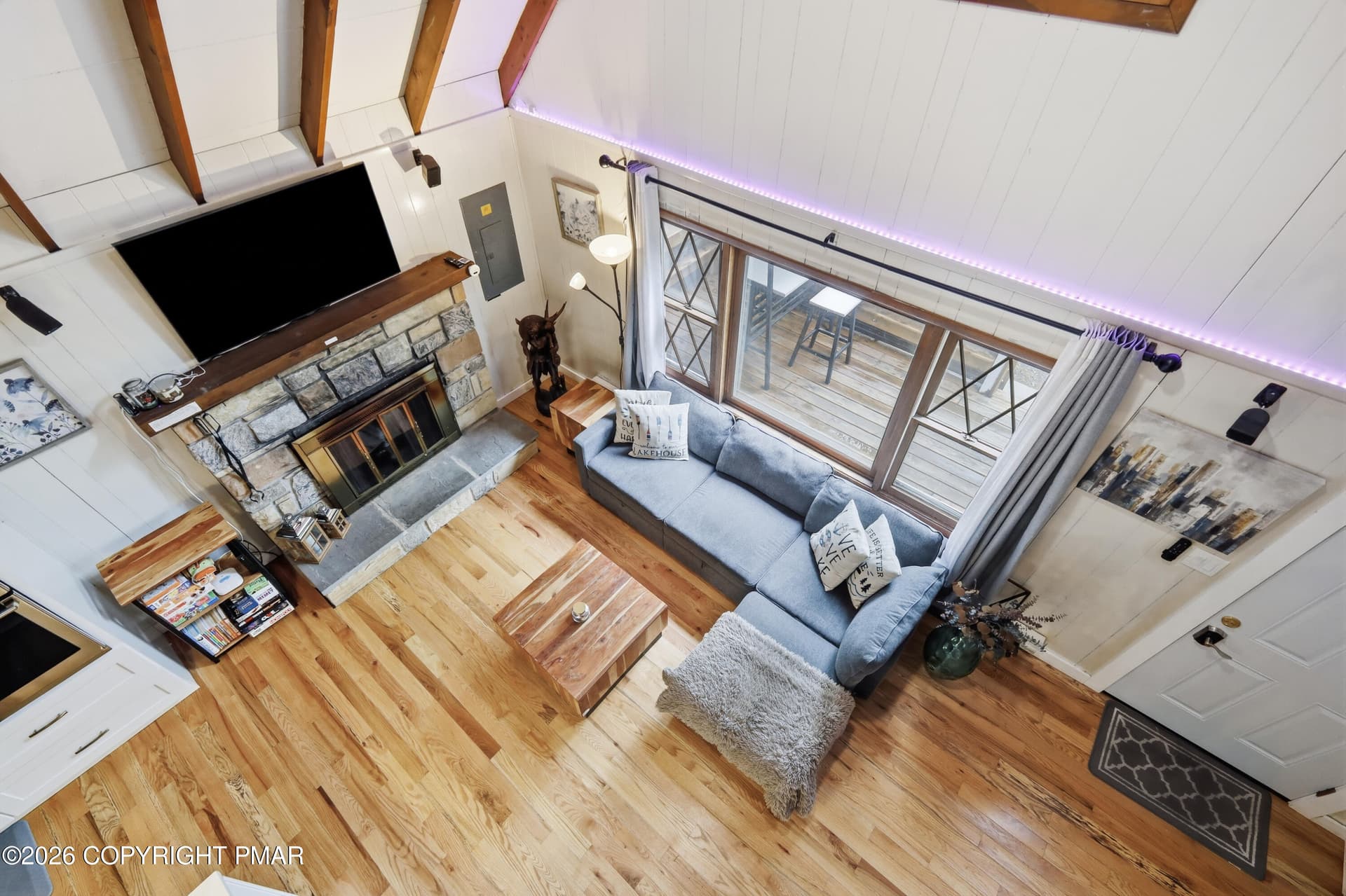 loft view - 218 Onawa Trail, Pocono Lake, PA 18347