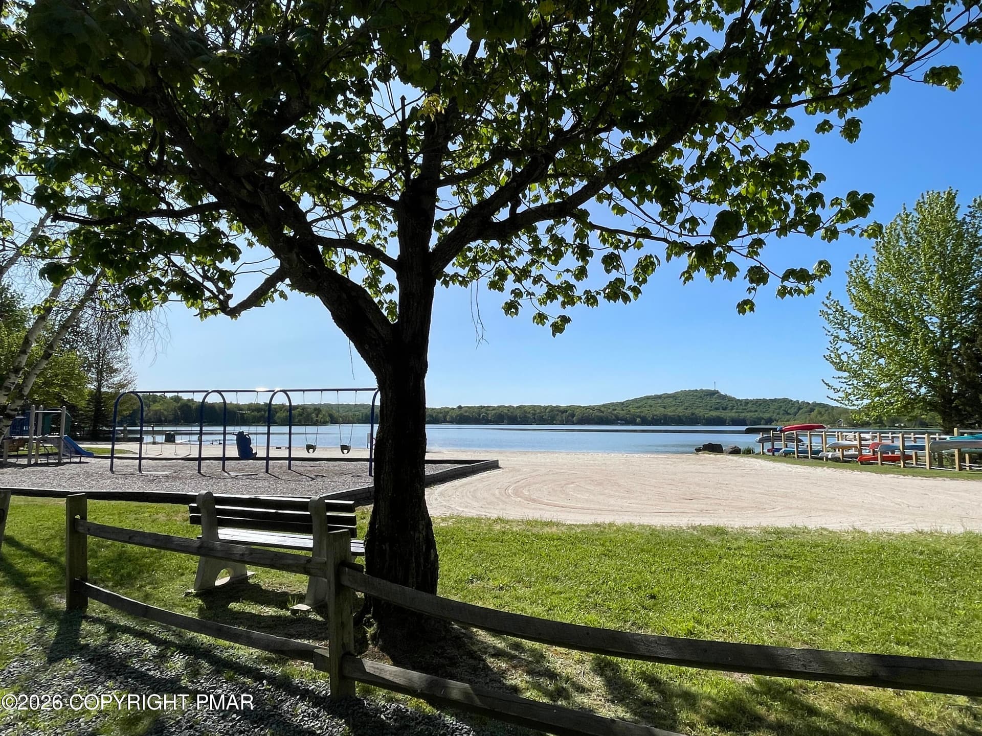 less than 1 block away - 218 Onawa Trail, Pocono Lake, PA 18347