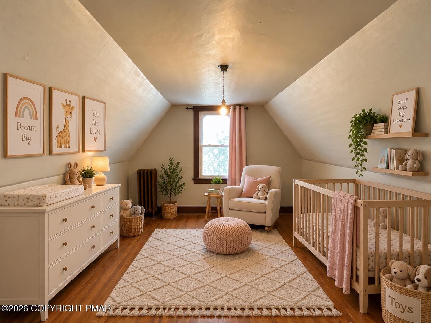 5th bedroom staged Nursery - 320 W Ridge Street, Lansford, PA 18232, Lansford