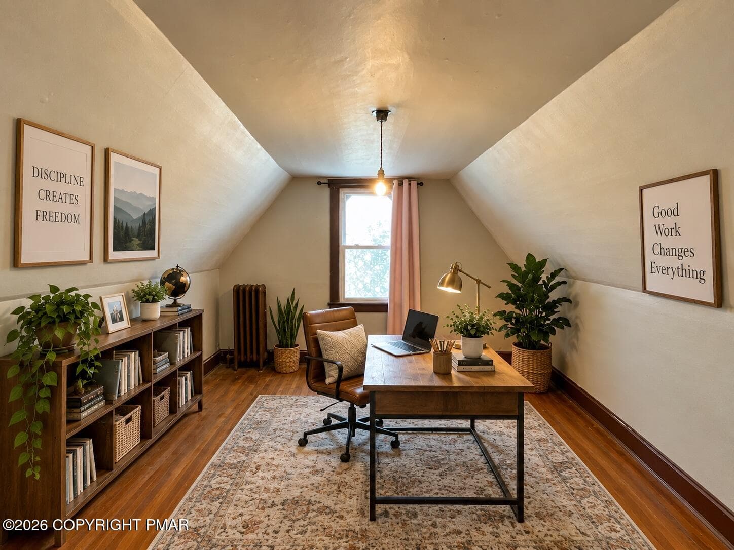 5th bedroom staged office - 320 W Ridge Street, Lansford, PA 18232, Lansford