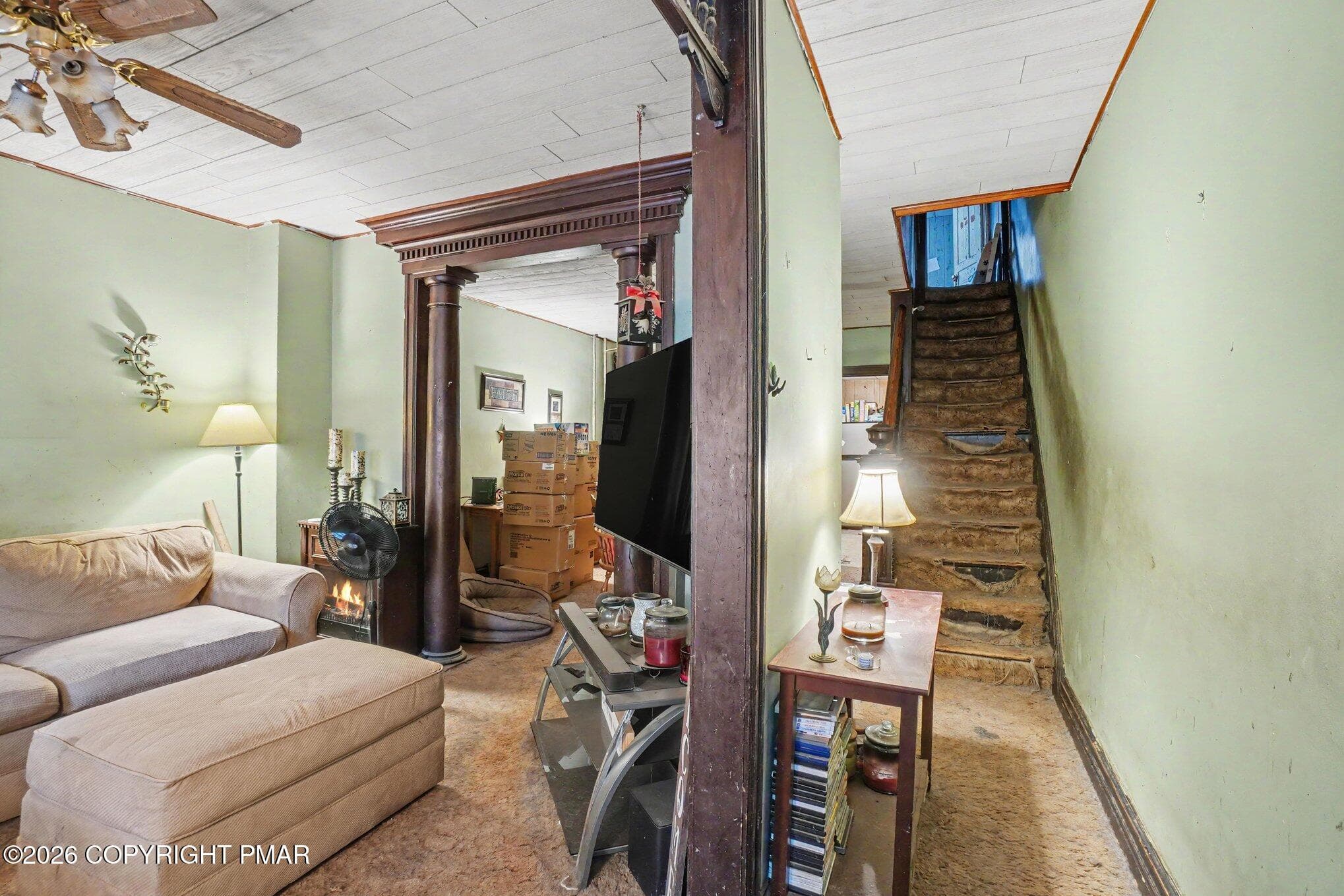 006_Living_Room_Stairway - 528 N 15th Street, Allentown, PA 18102, Allentown