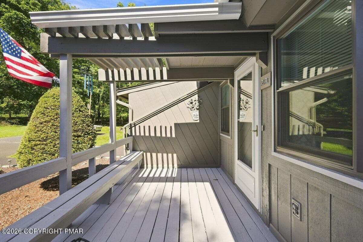 Deck Area - 129 Condor Dr. Drive 17, Tamiment, PA 18371, Tamiment