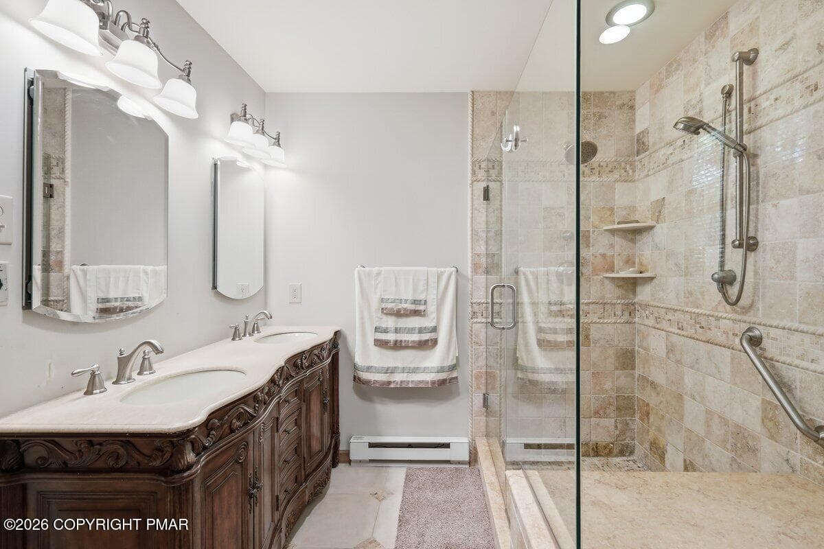 Primary Bathroom - 425 Underhill Drive, Tamiment, PA 18371, Tamiment