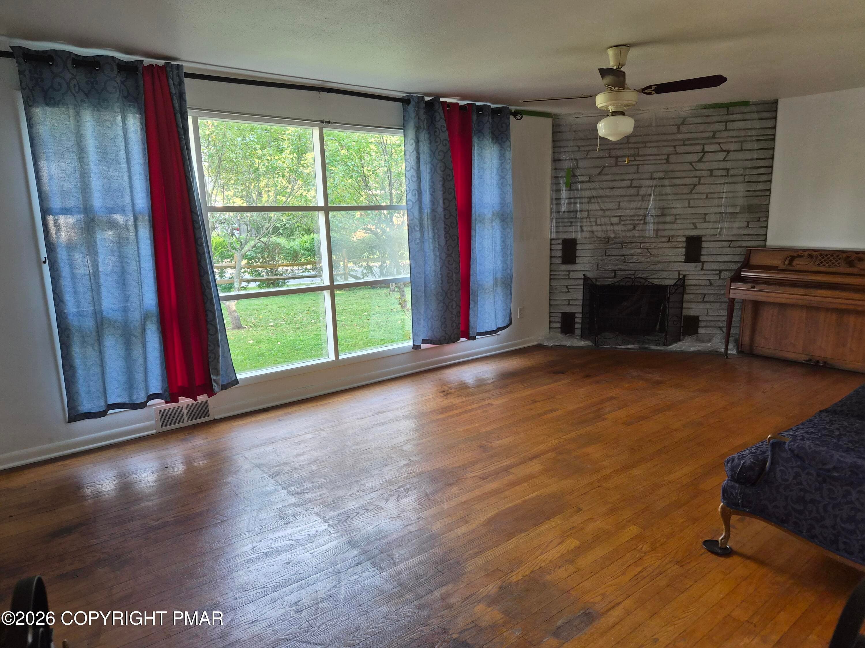 Living room fireplace - 335 E Brown Street, East Stroudsburg, PA 18301, East Stroudsburg